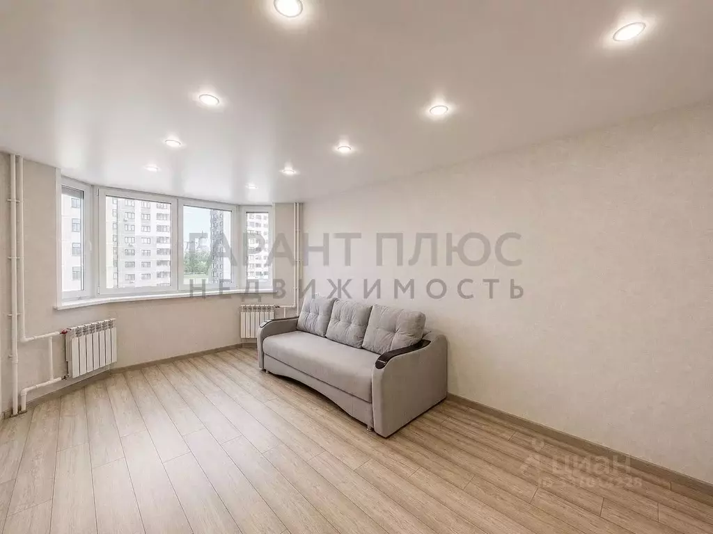 1-к кв. Липецкая область, Липецк Московская ул., 161 (42.0 м) - Фото 1