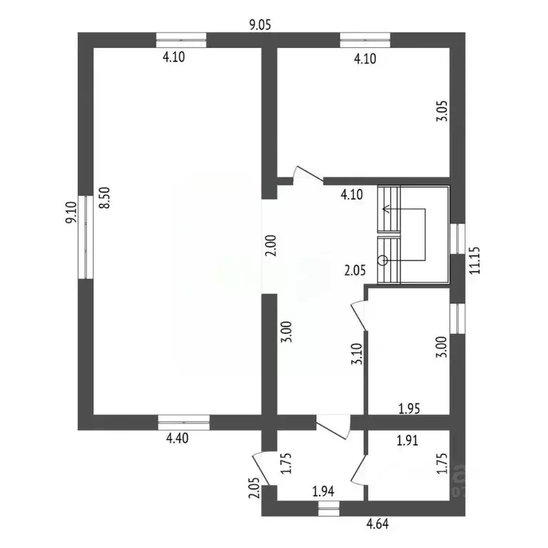 Дом в Ленинградская область, Гатчинский муниципальный округ, пос. ... - Фото 1