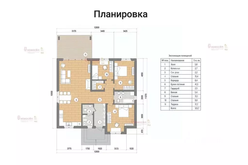 Дом в Свердловская область, Екатеринбург Горный Щит СНТ, 6 (135 м) - Фото 1