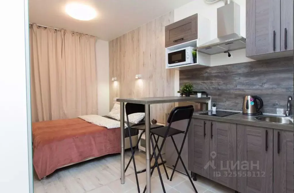 Студия Московская область, Котельники ул. Сосновая, 1к2 (18.0 м) - Фото 0