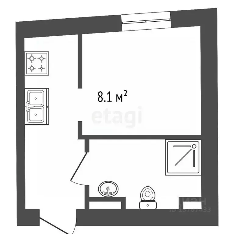 Студия Санкт-Петербург Шпалерная ул., 44б (10.0 м) - Фото 1