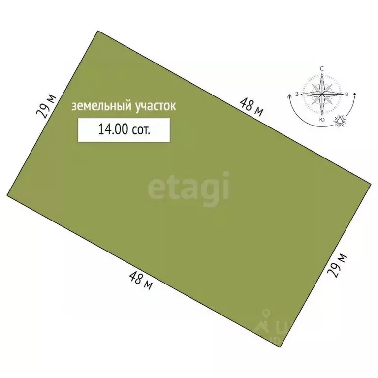 Участок в Алтайский край, Алтайский район, с. Алтайское ул. Заводская ... - Фото 1