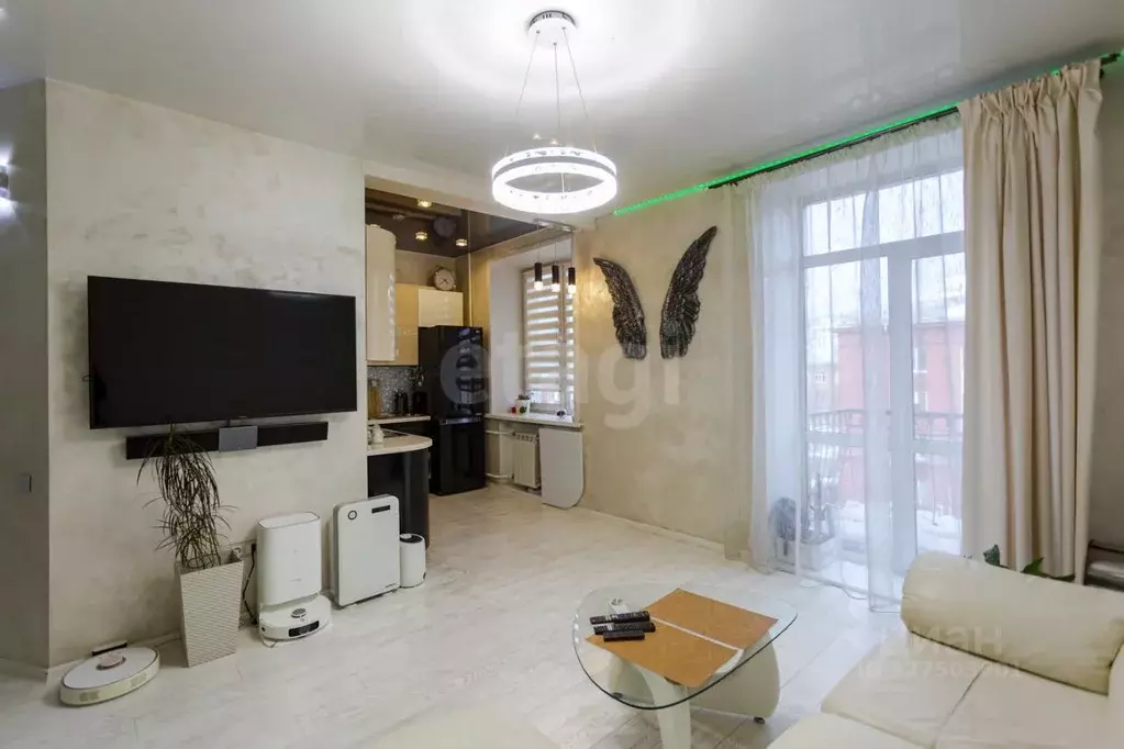 2-к кв. Кемеровская область, Новокузнецк просп. Металлургов, 52 (60.1 ... - Фото 2