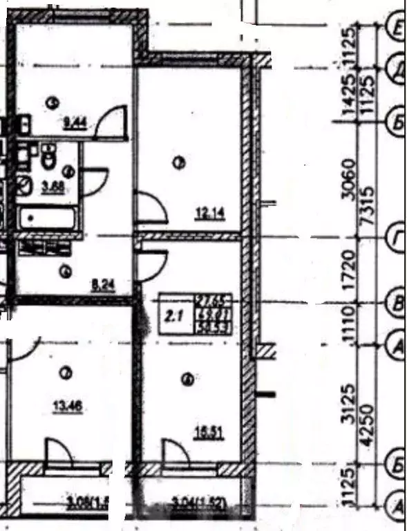 2-к кв. Ленинградская область, Гатчинский муниципальный округ, пос. ... - Фото 1