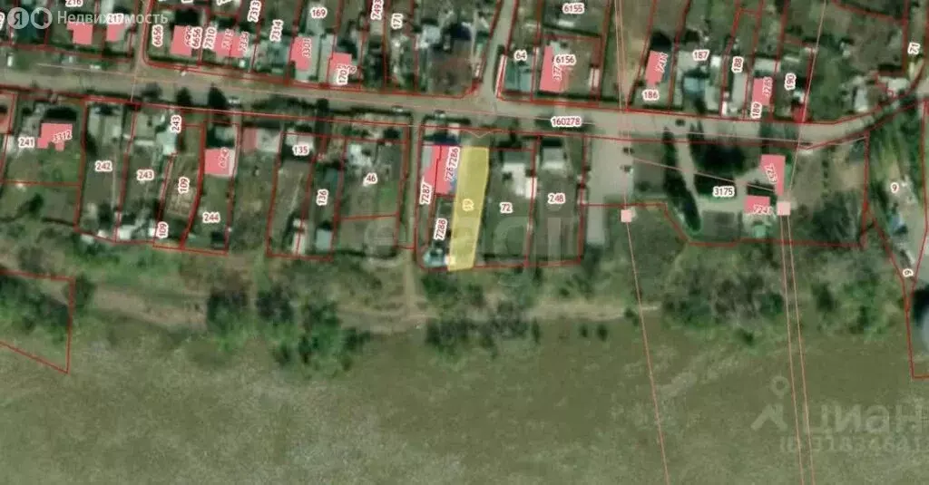 Участок в Омск, посёлок Захламино, Народная улица (5 м) - Фото 1