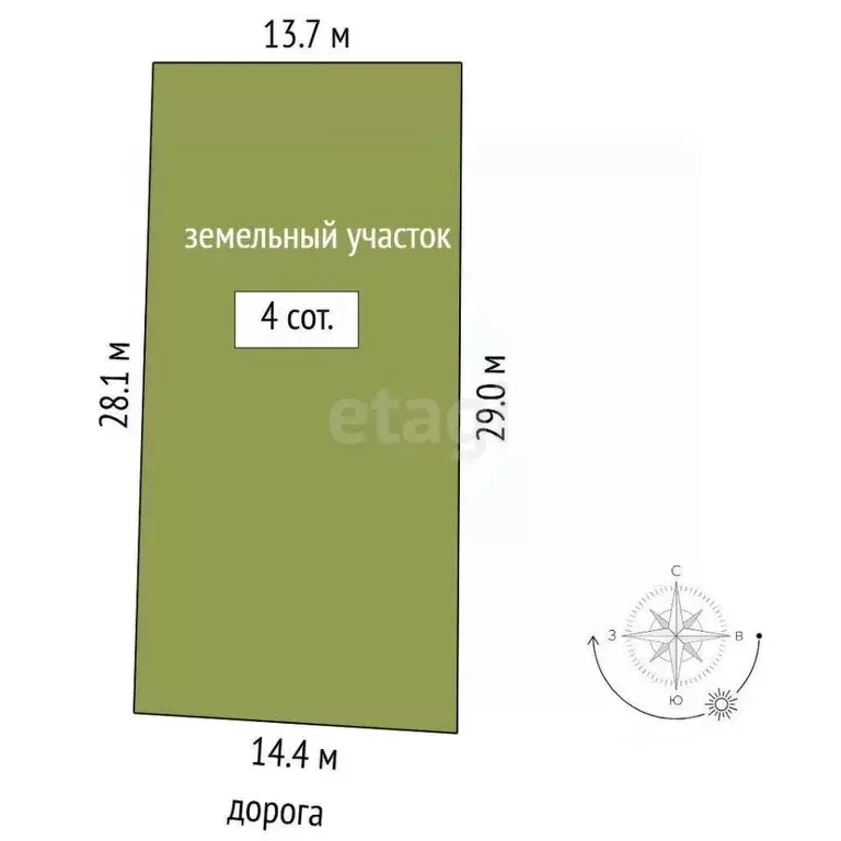 Участок в Тюменская область, Тюменский район, д. Патрушева  (4.0 сот.) - Фото 2