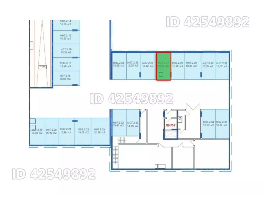 Гараж в Московская область, Красногорск Парк Рублево жилой комплекс, ... - Фото 1