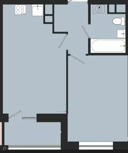 Продаётся 1-к квартира, 40.1 м - Фото 0