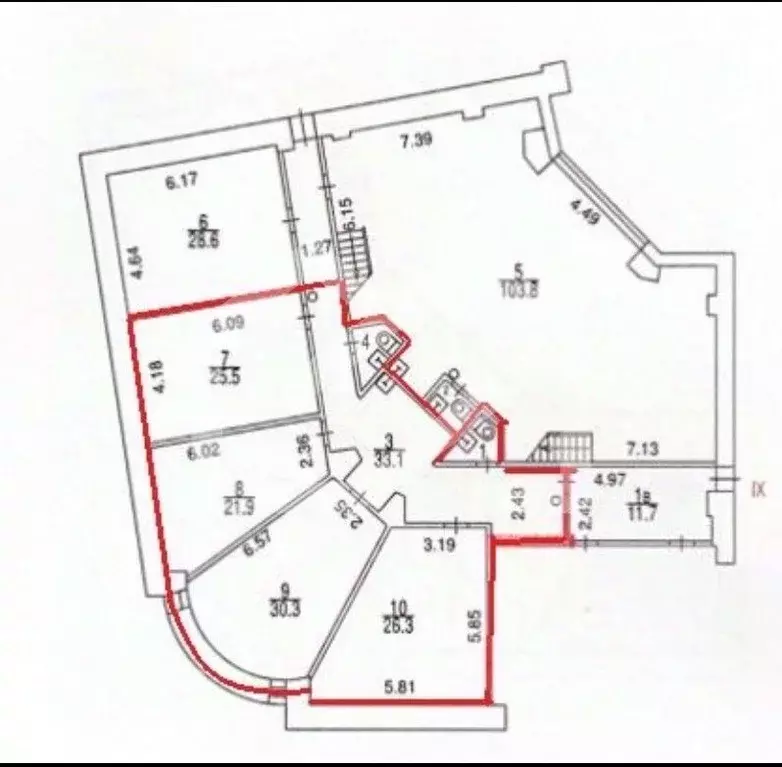 Помещение свободного назначения в Москва Мясницкая ул., 24/7С1 (142 м) - Фото 2