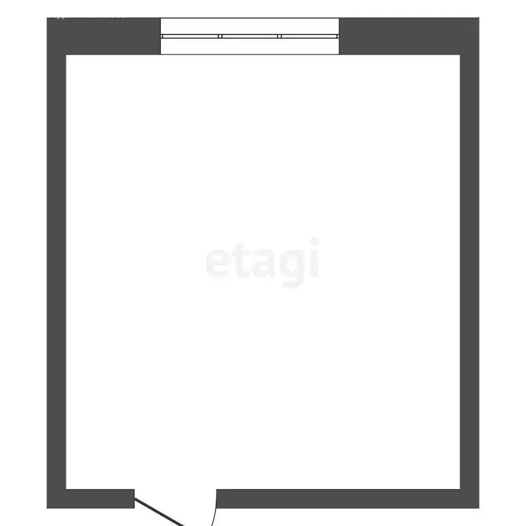 1к в -комнатной квартире (17.1 м) - Фото 1