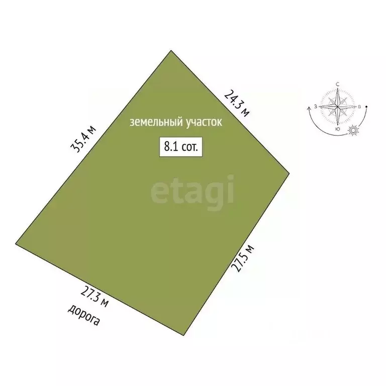 Участок в Башкортостан, Стерлитамакский район, Отрадовский сельсовет, ... - Фото 2