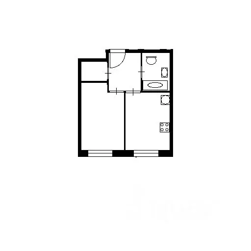 1-к кв. Московская область, Балашиха ул. Реутовская, 11 (35.9 м) - Фото 2