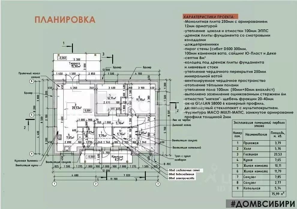 Дом в Новосибирская область, Мошковский район, пос. Октябрьский ул. ... - Фото 2