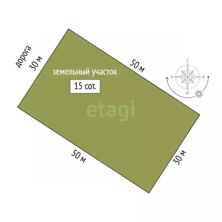 Участок в Саратовская область, Балашовский район, с. Репное Пионерская ... - Фото 2