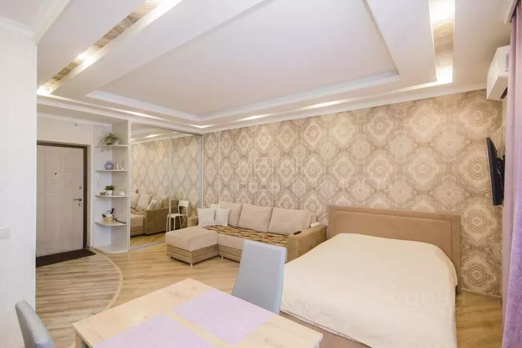 Студия Тюменская область, Тюмень ул. Дмитрия Менделеева, 2 (30.0 м) - Фото 0