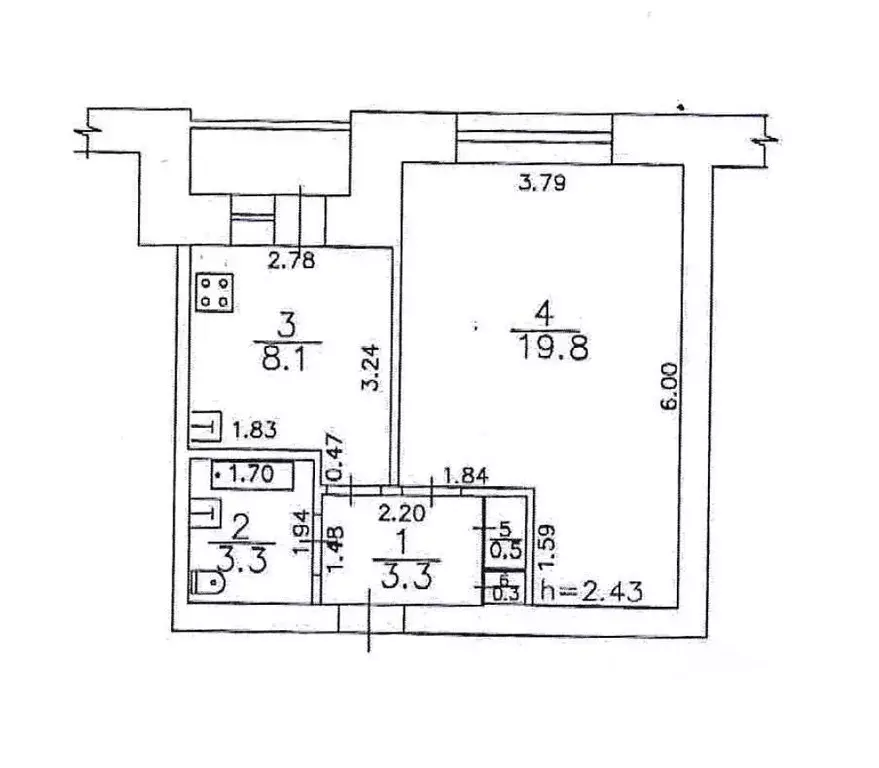 1-к кв. Кировская область, Киров Радужный мкр, пер. Школьный, 3 (35.3 ... - Фото 2