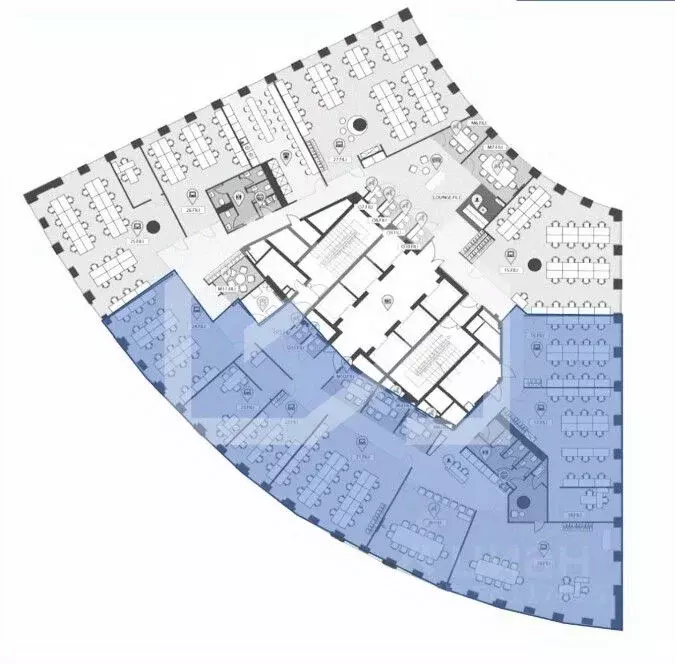 Помещение свободного назначения в Москва Береговой проезд, 5Ак1 (1100 ... - Фото 2