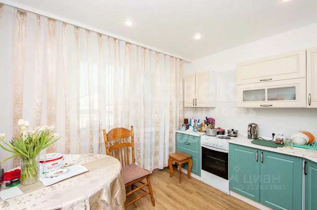 1-к кв. Тюменская область, Тюмень Интернациональная ул., 199к4 (39.2 ... - Фото 1