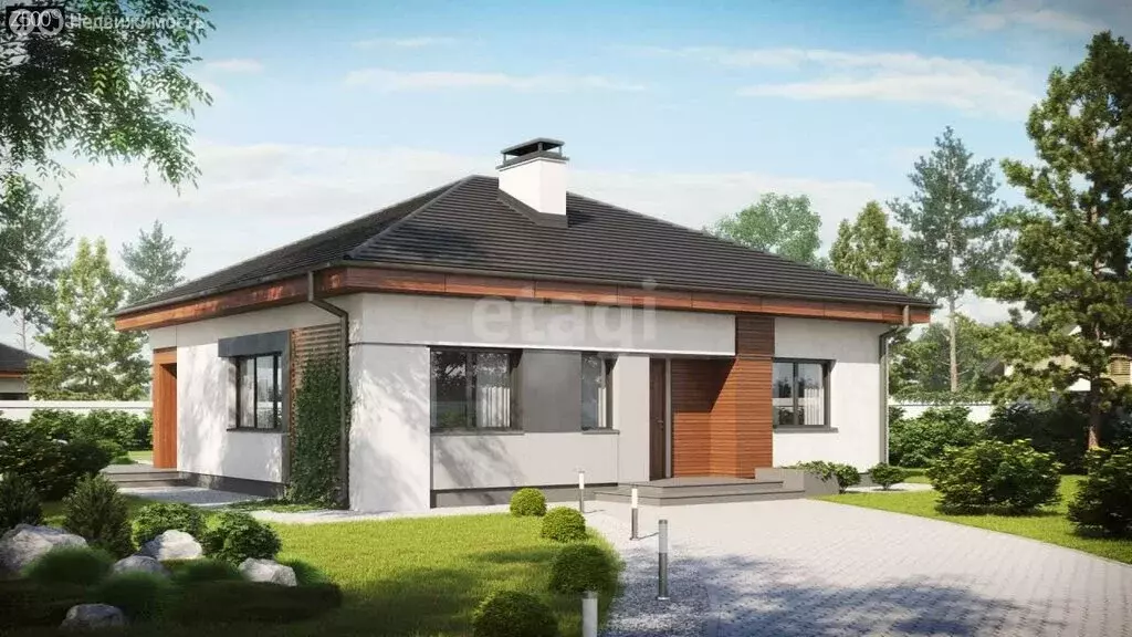 Дом в муниципальное образование Новосельское, село Любец (100 м) - Фото 1