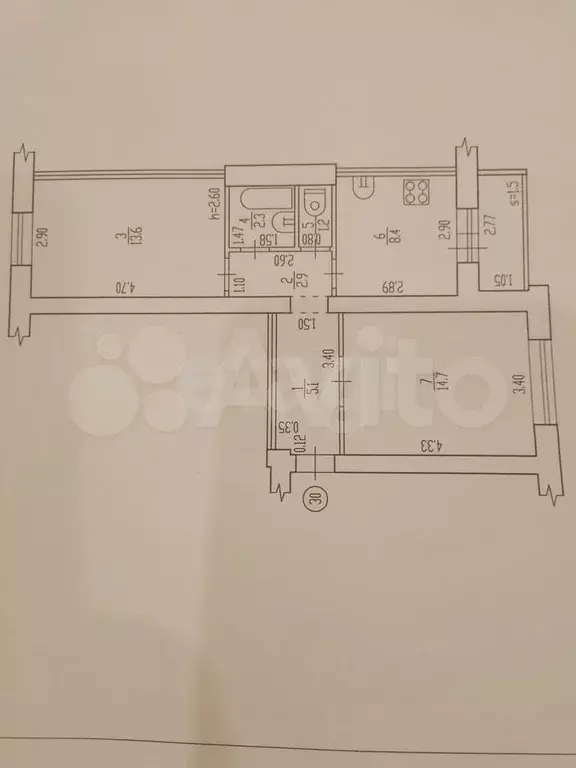 2-к. квартира, 48,2 м, 5/5 эт. - Фото 0