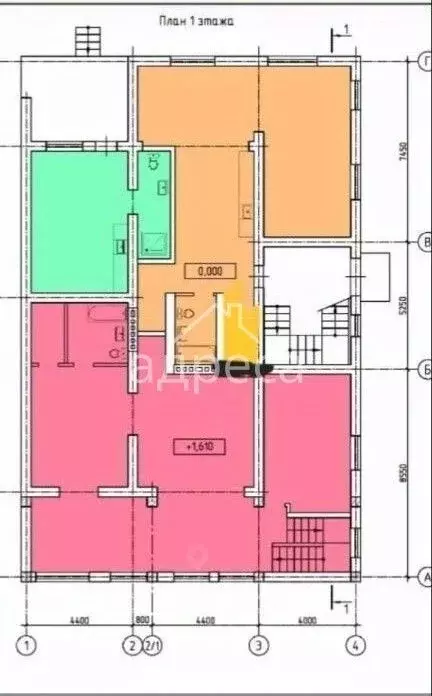 3-к кв. Самарская область, Самара просека 6-я, 132к1 (160.0 м) - Фото 2