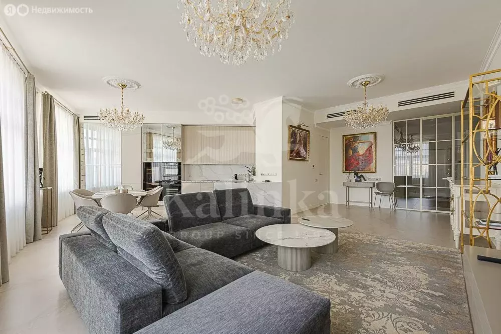 4-комнатная квартира: Москва, Малый Новопесковский переулок, 8 (207 м) - Фото 2