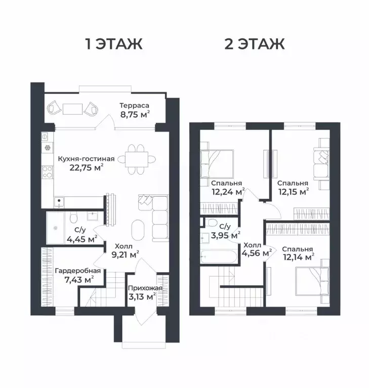 Таунхаус в Владимирская область, Ковровский район, Доброград ... - Фото 2