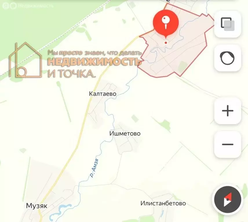 Участок в Янаульский район, Кармановский сельсовет, село Кумово (15 м) - Фото 1
