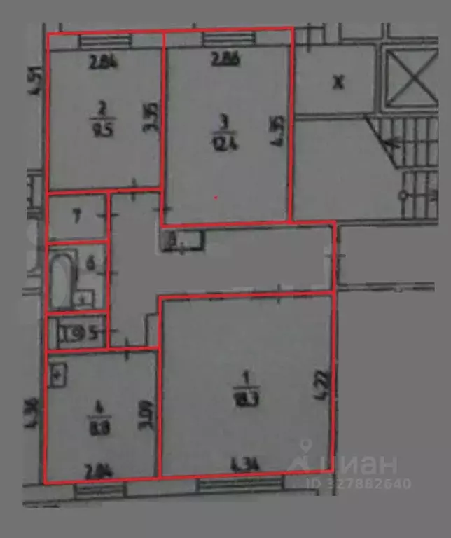 3-к кв. Пермский край, Пермь ул. Елькина, 3 (65.2 м) - Фото 1