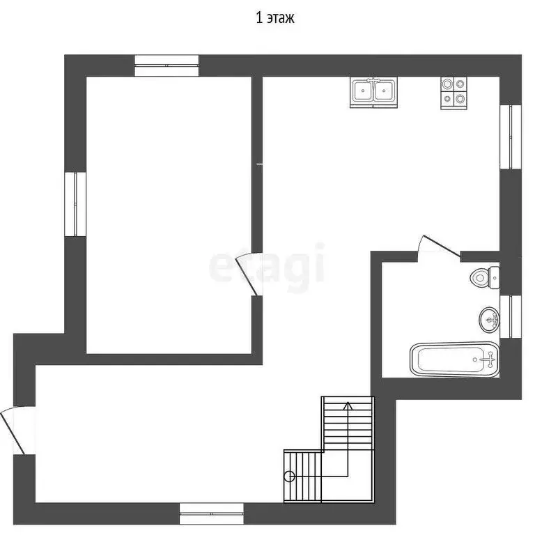 Дом в Нижняя Лужна, Мирный переулок (139 м) - Фото 2
