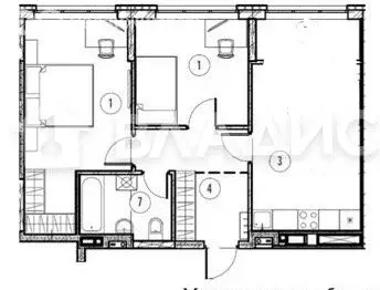 3-комнатная квартира: Пенза, улица Измайлова, 38к1 (60 м) - Фото 0