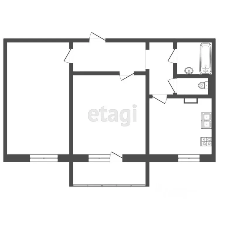2-к кв. Мордовия, Саранск ул. Сураева-Королева, 7 (55.3 м) - Фото 1