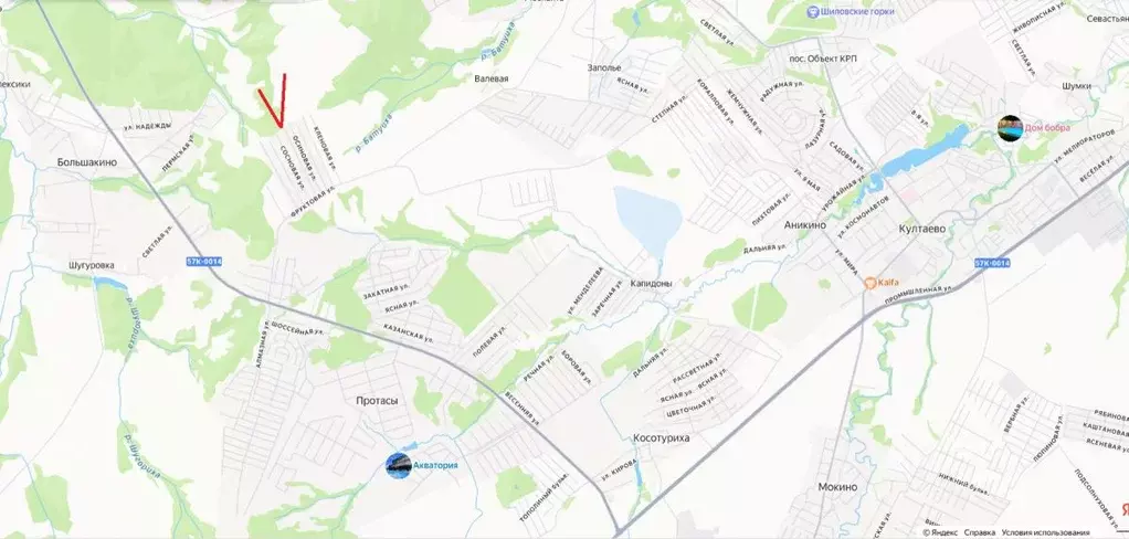 Участок в Пермский край, Пермский муниципальный округ, д. Валевая, ... - Фото 1