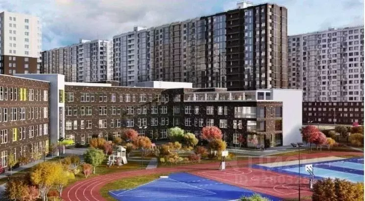 1-к кв. Московская область, Балашиха ул. Безымянная, 14 (35.6 м) - Фото 1