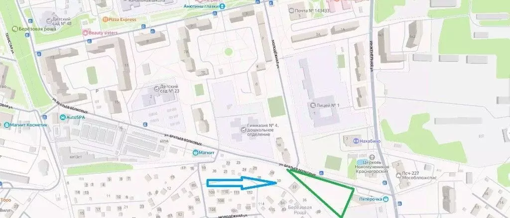 Участок в Московская область, Красногорск городской округ, Нахабино ... - Фото 0