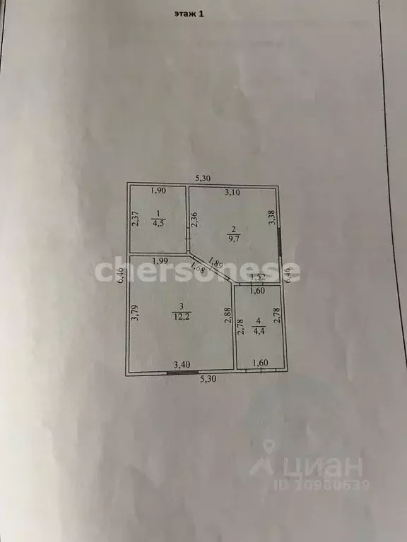 Дом в Севастополь ул. Молочная (31 м) - Фото 2