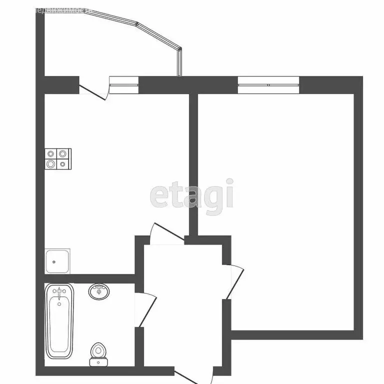 1-комнатная квартира: Саранск, проспект Российской Армии, 14 (39.6 м) - Фото 1