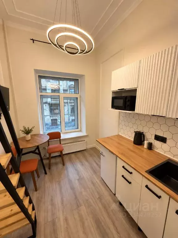 Студия Санкт-Петербург Каменноостровский просп., 19/13 (19.5 м) - Фото 2