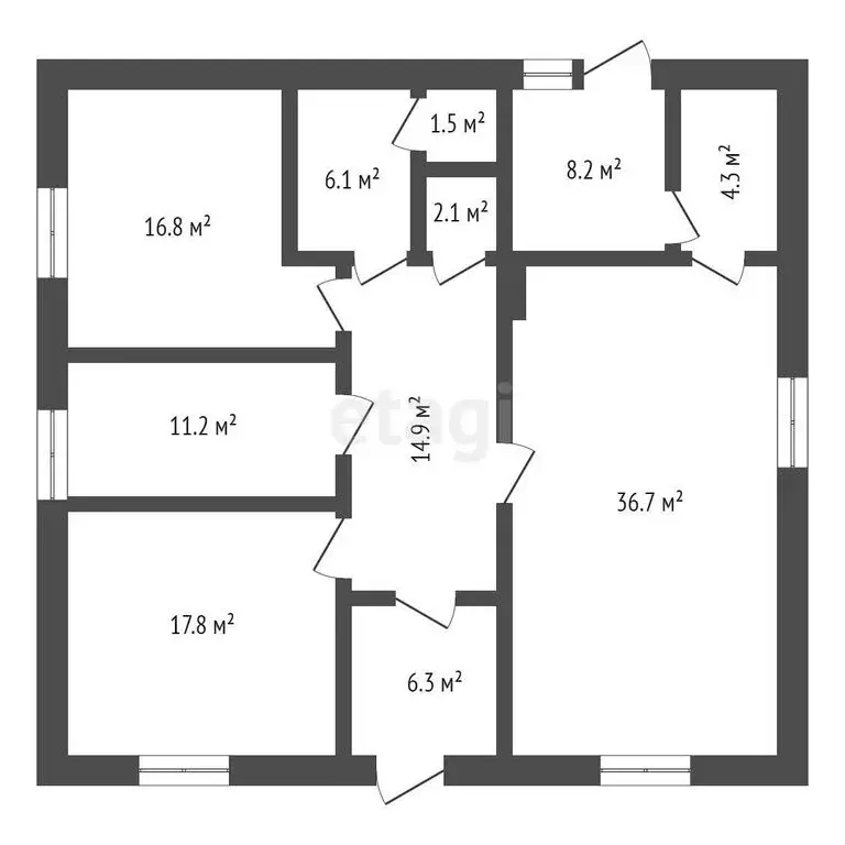 Дом в Воронеж, Октябрьская улица (132 м) - Фото 0