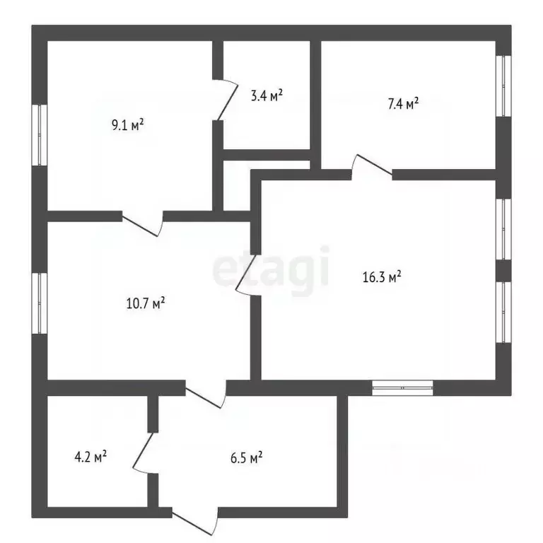 Дом в Воронежская область, Кантемировский район, с. Писаревка ... - Фото 2