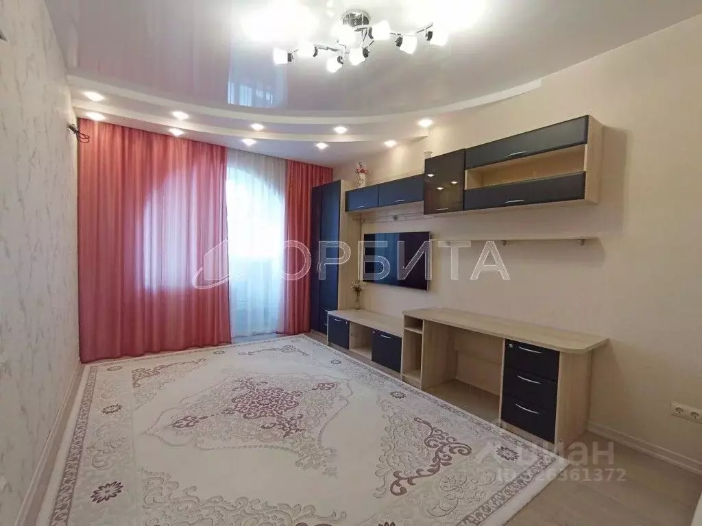 1-к кв. Тюменская область, Тюмень 6-й мкр, ул. Валерии Гнаровской, ... - Фото 1