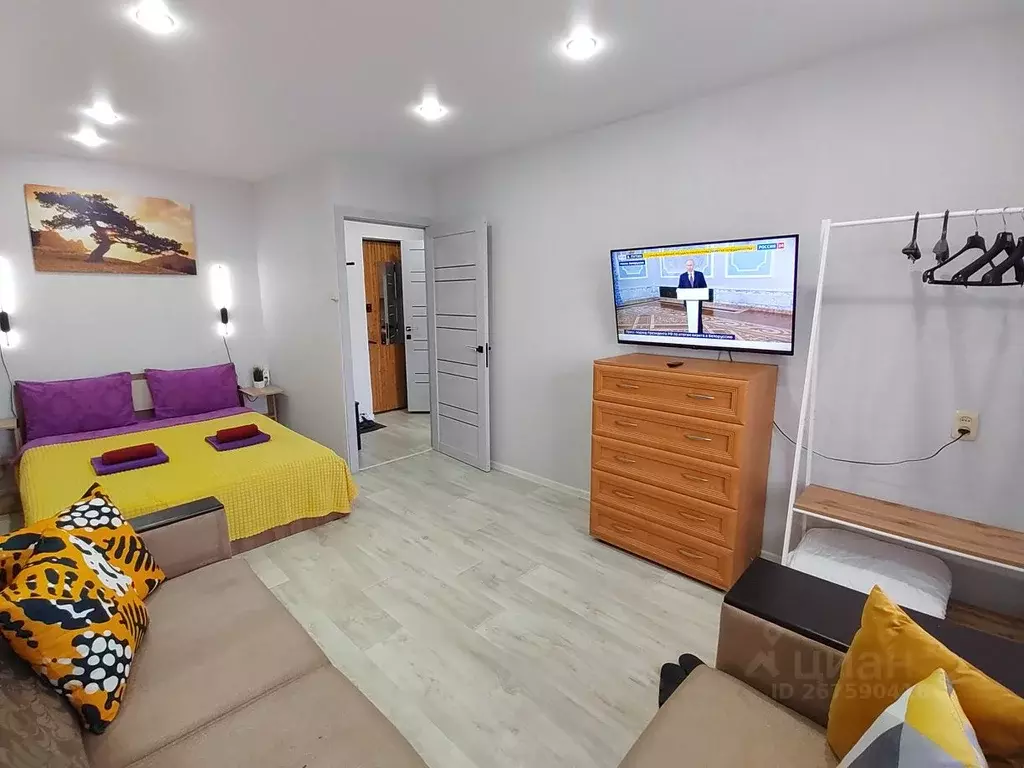 1-к кв. Мурманская область, Мурманск ул. Карла Маркса, 61 (36.0 м) - Фото 1