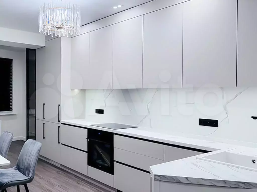 3-к. квартира, 74,1 м, 2/9 эт. - Фото 0