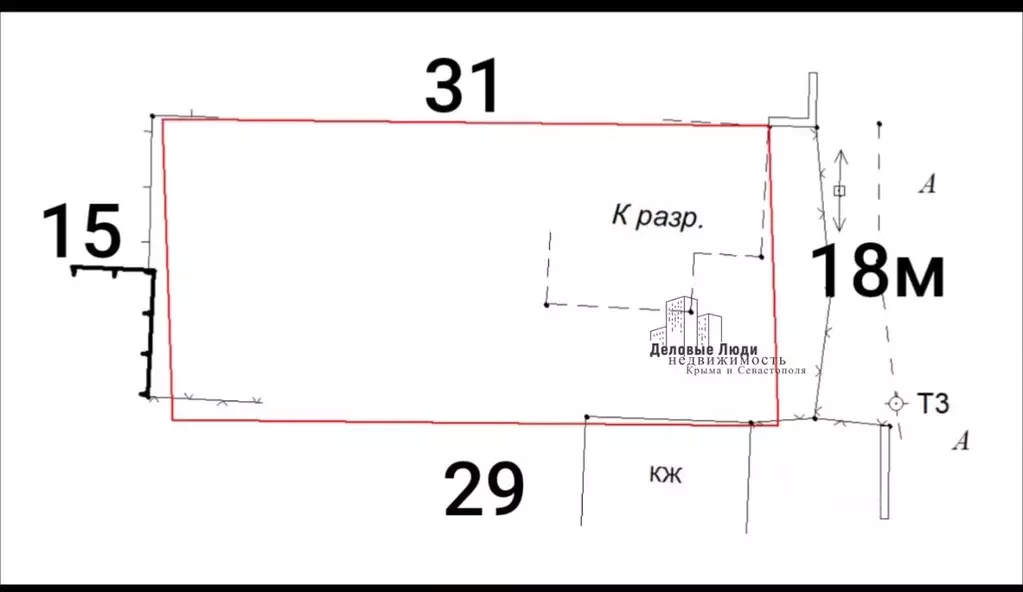 Участок в Севастополь ул. Донская, 80 (4.41 сот.) - Фото 1