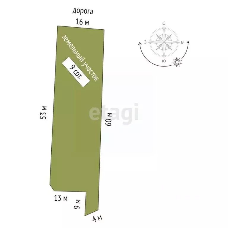 Участок в Ростовская область, Ростов-на-Дону ул. Прокофьева (9.0 сот.) - Фото 1