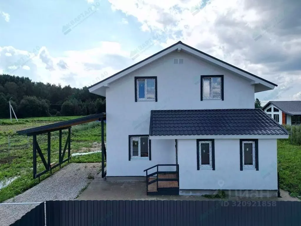 Дом в Калужская область, Боровский муниципальный округ, Совьяки с/пос, ... - Фото 2