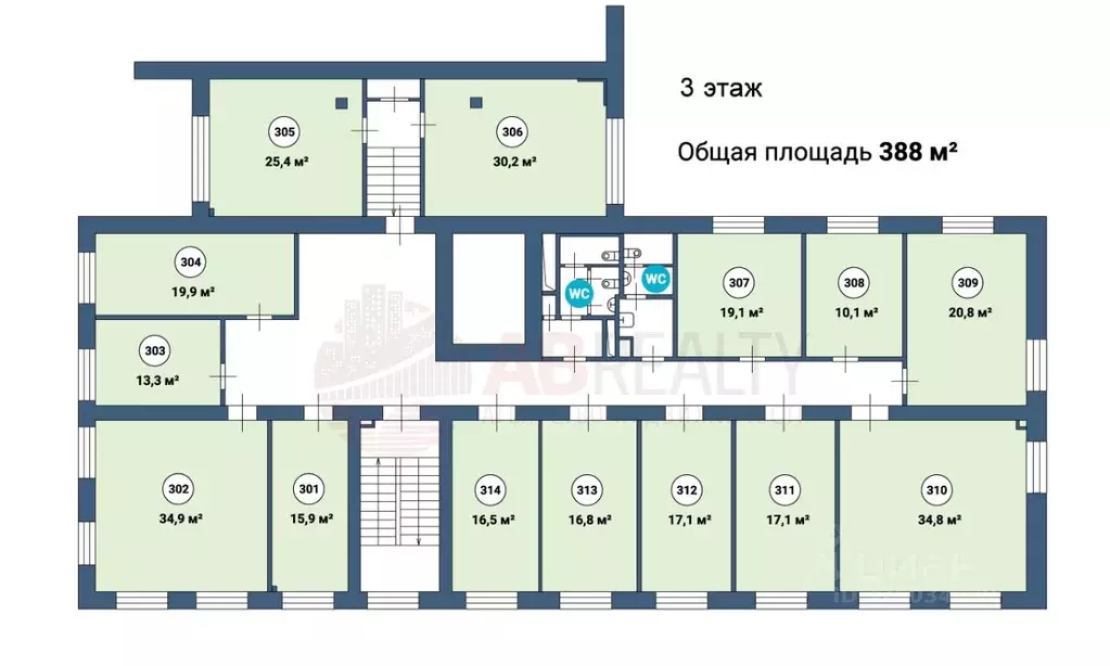 Офис в Москва Верхняя Красносельская ул., 17АС1б (21 м) - Фото 0