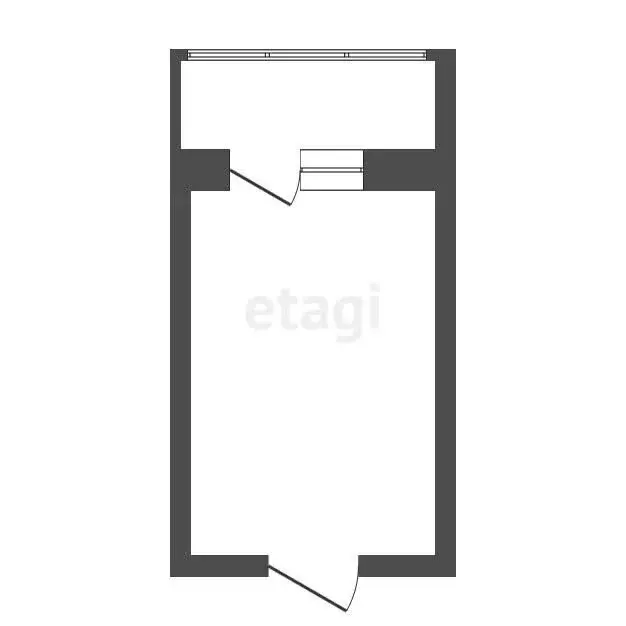 1к в -комнатной квартире ( м) - Фото 0