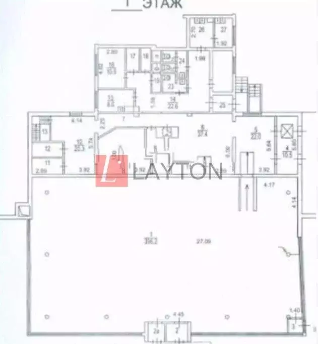Торговая площадь в Москва Новорогожская ул., 11К2 (1150 м) - Фото 2