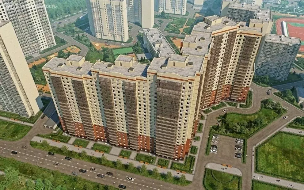 3-комнатная квартира: Санкт-Петербург, Мебельная улица, 47к1 (92.2 м) - Фото 2